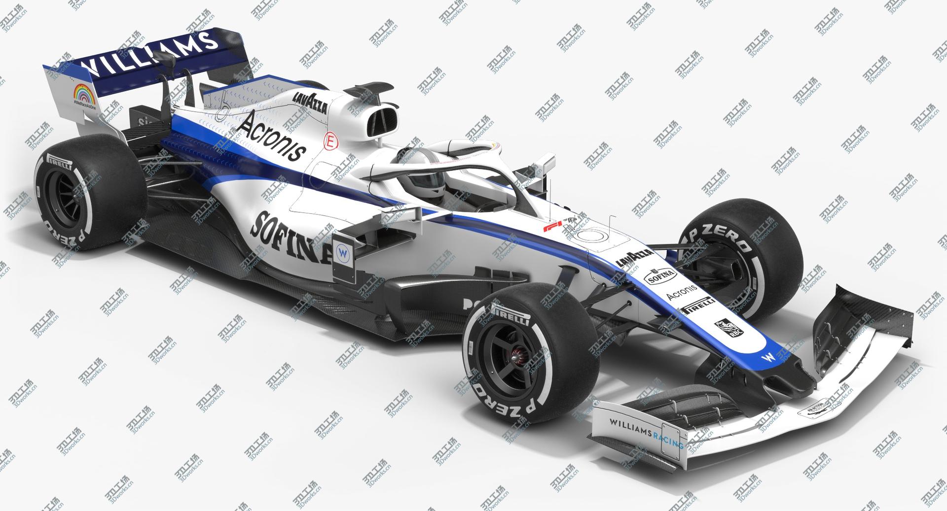 images/goods_img/20210319/3D Williams F1 Racing FW43 Formula 1 Season 2020 Updated Livery/3.jpg